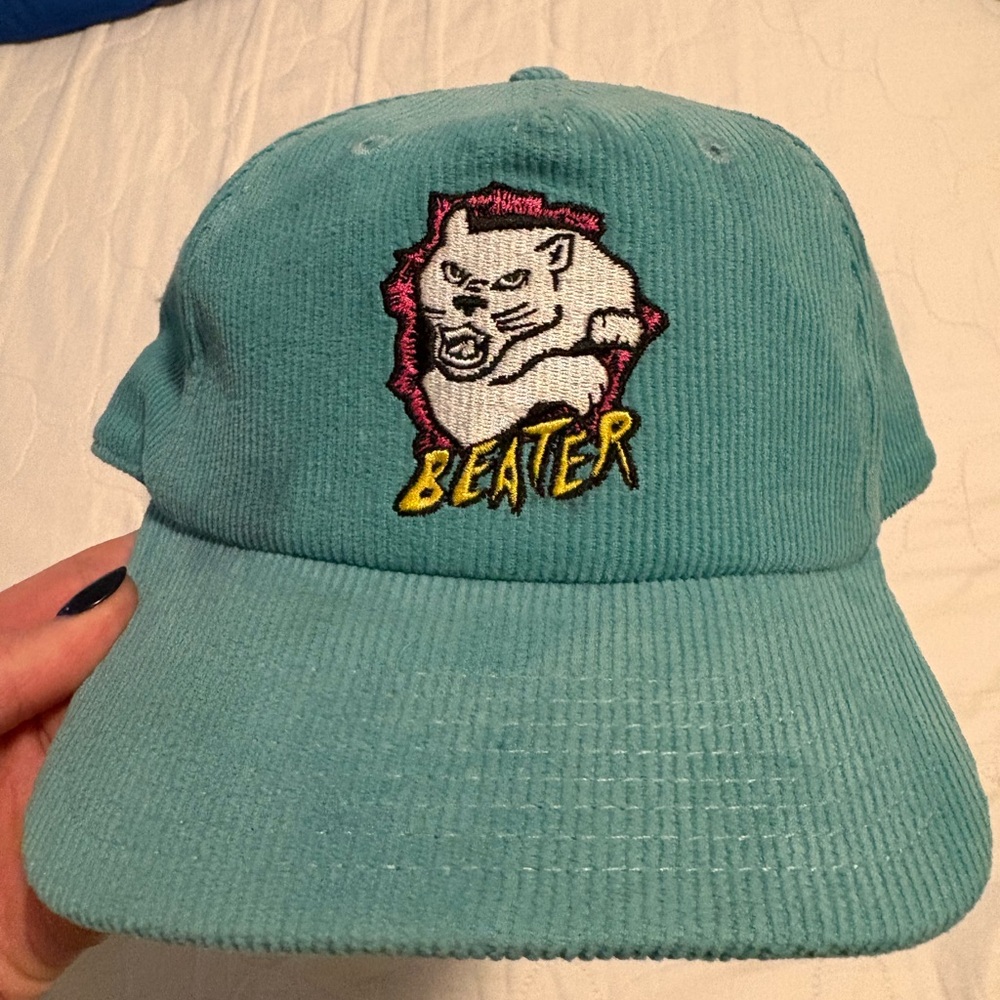 American Needle Teal Cap with Embroidered Logo